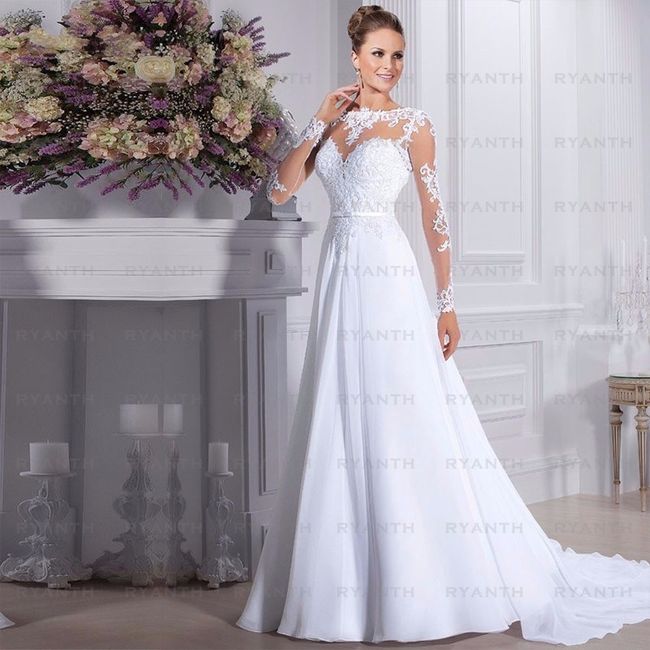 vestido rendado