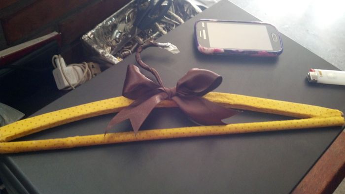 Meu cabide para o vestido!  - 3