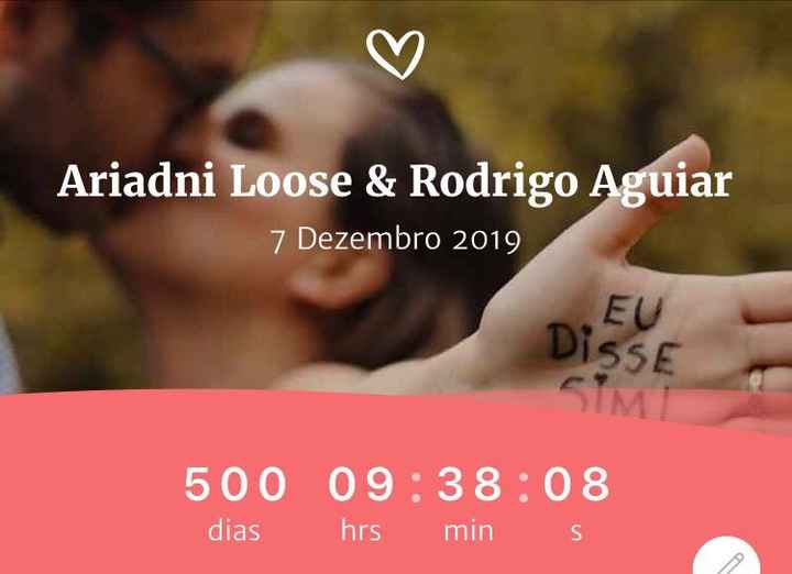 Faltam 500 dias!!