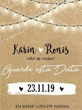 Save the Date - vem Opinar!!! - 1