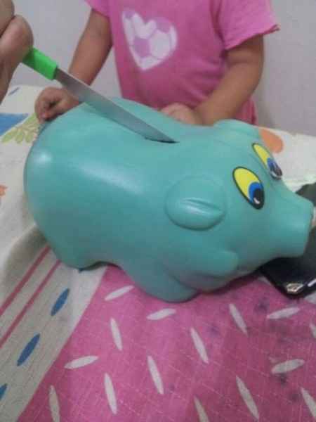 ' abrimos o porquinho!  - 1
