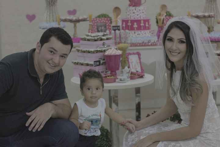 Nosso afilhado lindo!