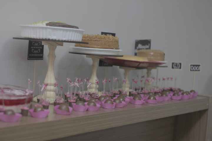 Mesa dos doces