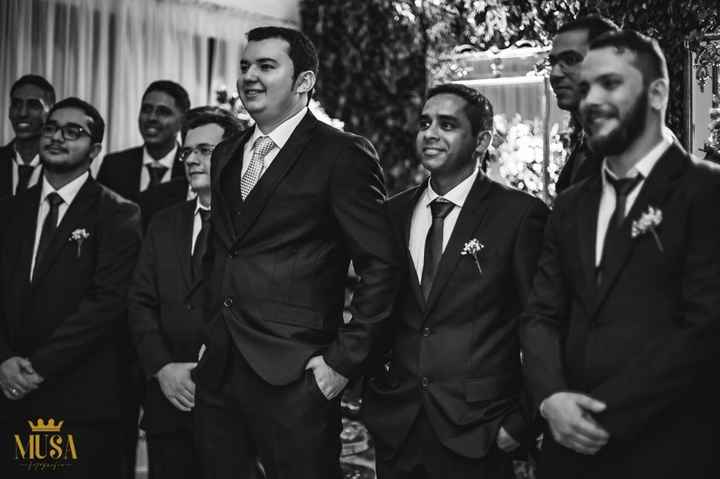 Meu noivo, ops esposo e os padrinhos