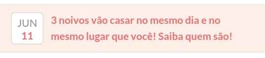 Quantos novinhos vão casar no mesmo dia que vocês? - 1