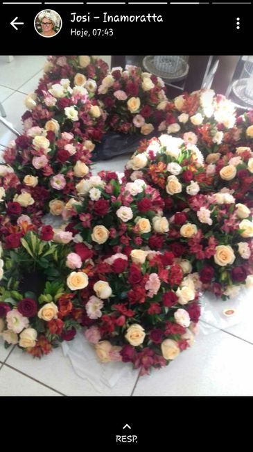 minha palheta de cores para o casamento