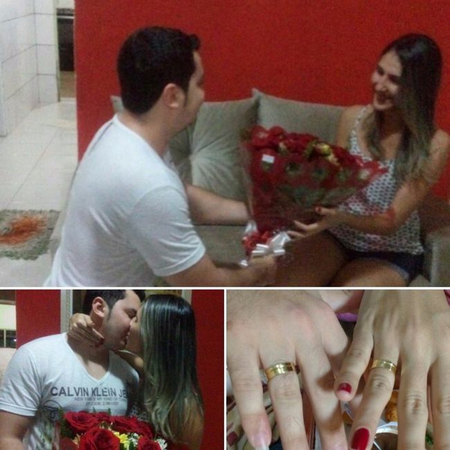 Pedido de casamento! 03/09/2016