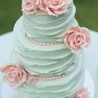 Cores que vão inspirar meu casamento. Rosa e verde claro.