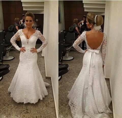 Como vocês querem o vestido de noiva. Postem fotos. - 1