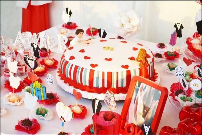 Mesa do bolo