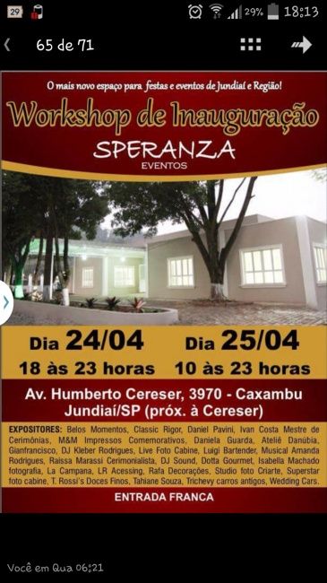 Speranza Eventos