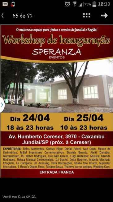 Speranza Eventos