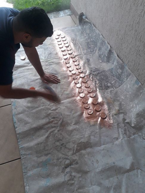 Preparando as caixinhos dos padrinhos - 2