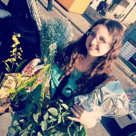 Flores compradas na Feira das flores do Ceagesp.