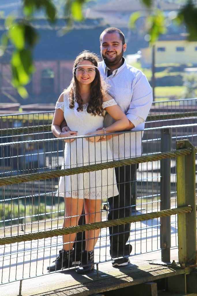 Meu ensaio pre wedding em Paranapiacaba