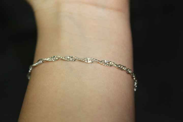 Minha pulseira para o grande dia