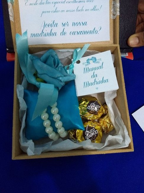 Entreguei os convites dos padrinhos, madrinhas e pajens - 2