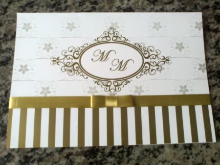 Convite de casamento pronto