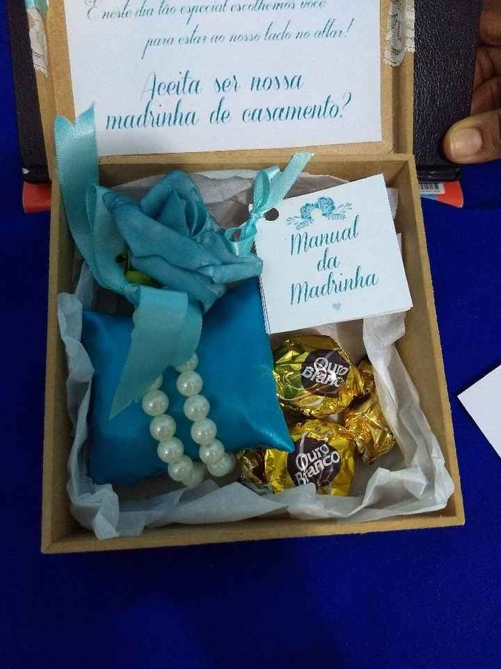 Entreguei os convites dos padrinhos, madrinhas e pajens - 2