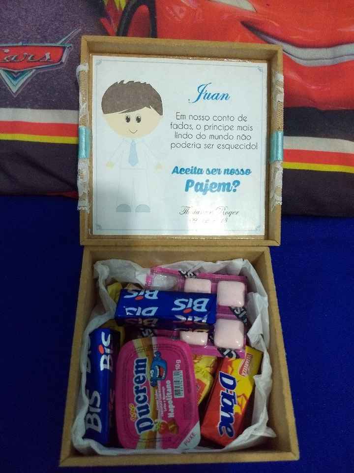 Entreguei os convites dos padrinhos, madrinhas e pajens - 6