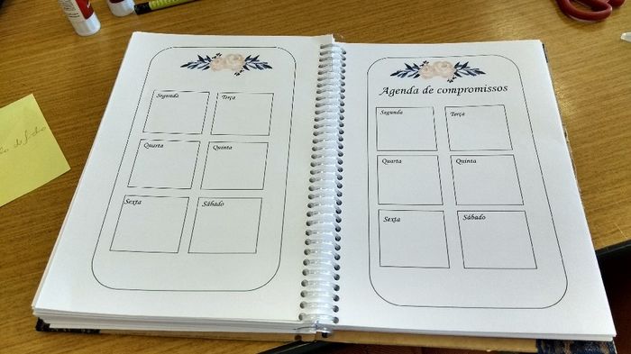 Agenda dos noivos #diy #vemver - 7