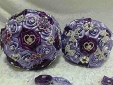 Buque Cetim Roxo