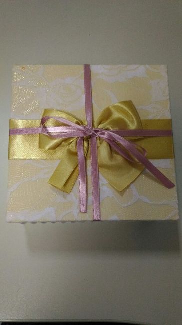 Caixa padrinhos diy - 2