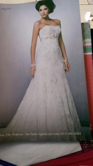 Esse é o estilo de vestido que me agrada