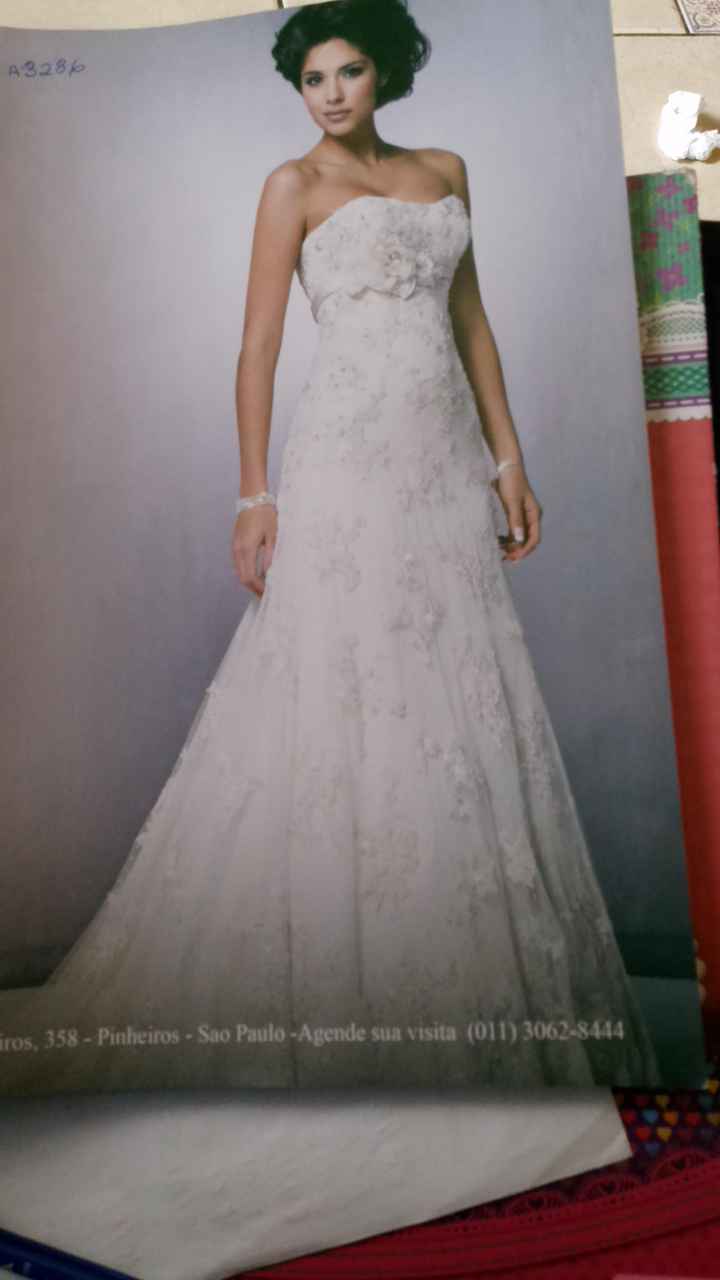 Esse é o estilo de vestido que me agrada