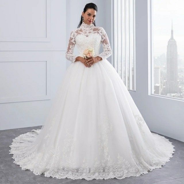 Vestido de noiva no Aliexpress 2