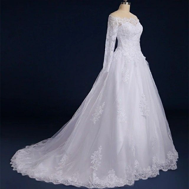 Vestido de noiva no Aliexpress 8