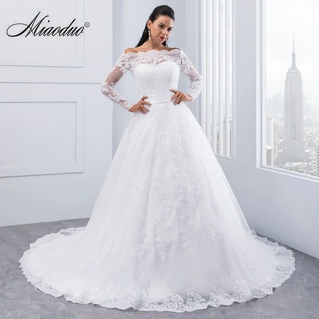 Vestido de noiva no Aliexpress 10