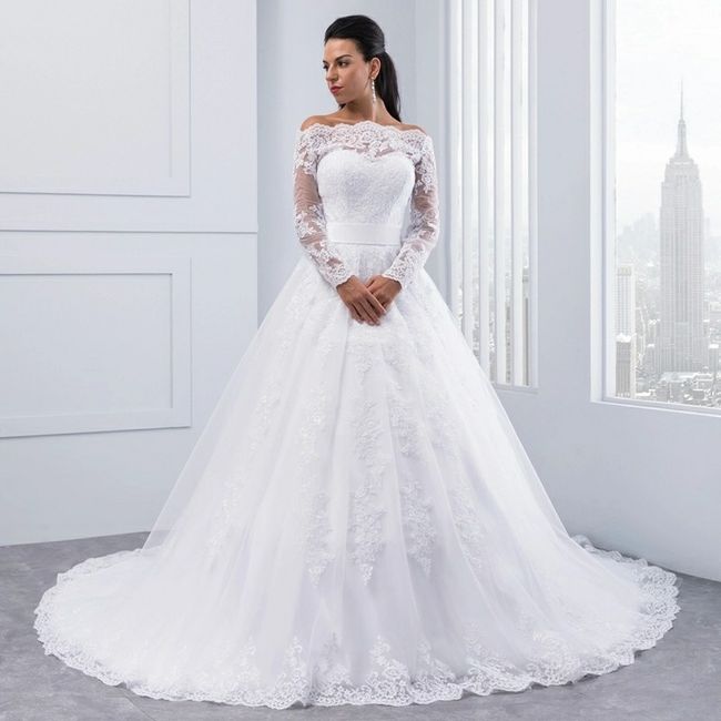 Vestido de noiva no Aliexpress 11