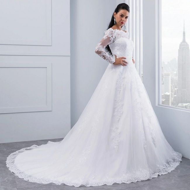 Vestido de noiva no Aliexpress 12