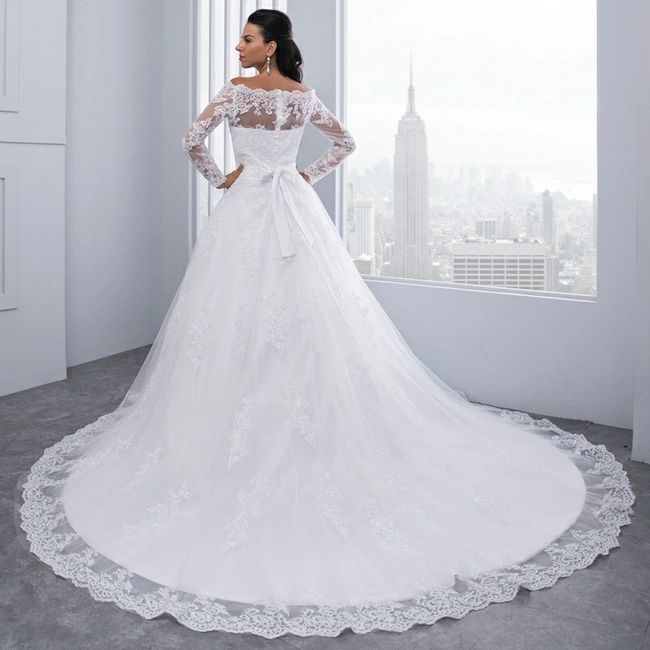 Vestido de noiva no Aliexpress 13