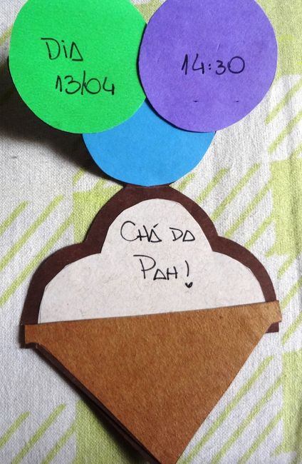 convite de cha panela tematica de sorvete