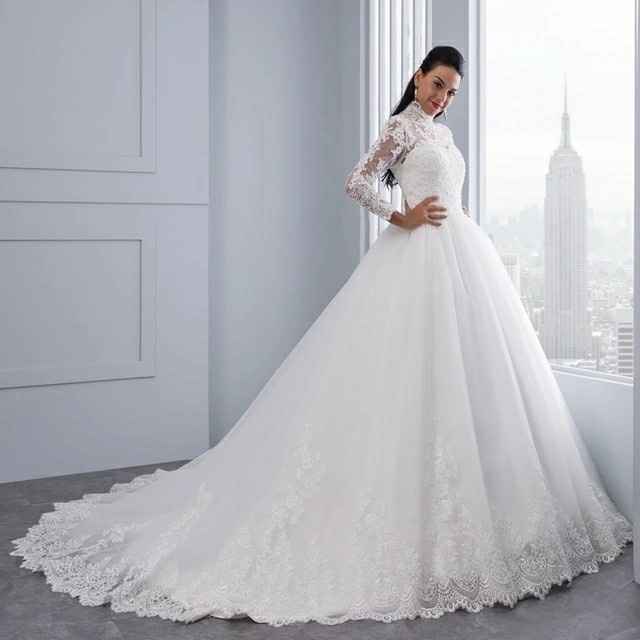  Vestido de noiva no Aliexpress - 3