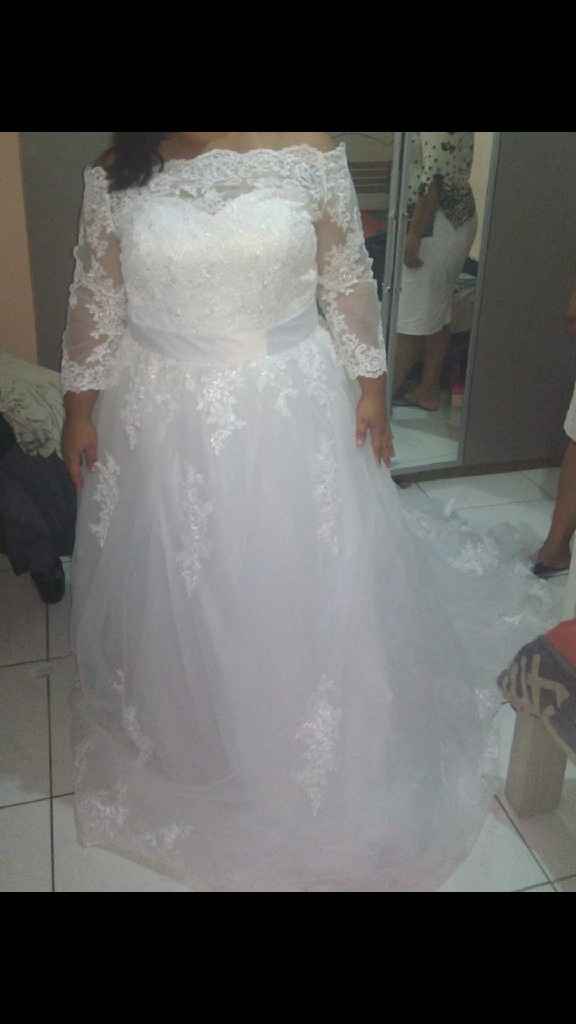 Meu vestido de noiva #aliexpress - 1