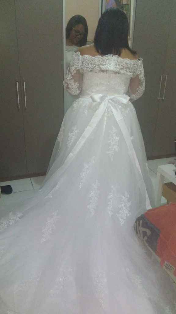 Meu vestido de noiva #aliexpress - 2