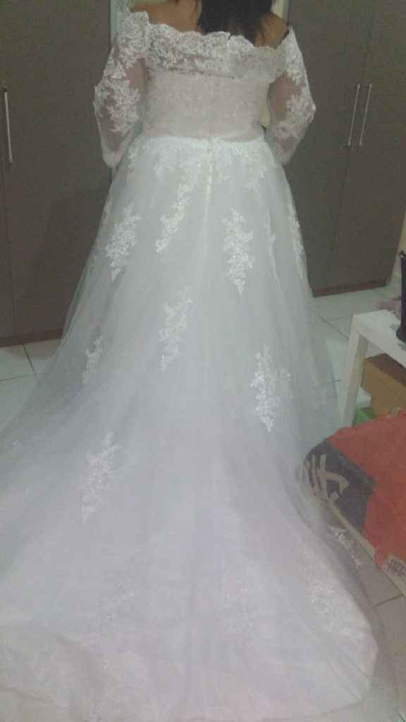 Meu vestido de noiva #aliexpress - 3