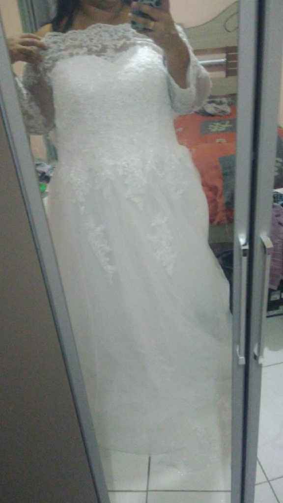Meu vestido de noiva #aliexpress - 6