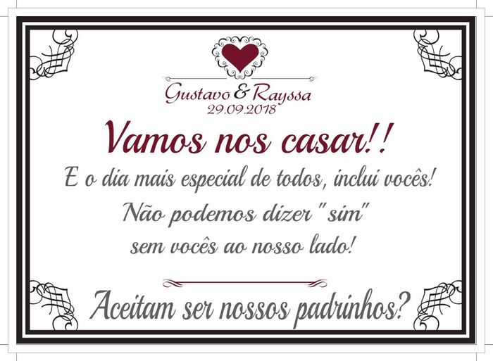 Convite Casal