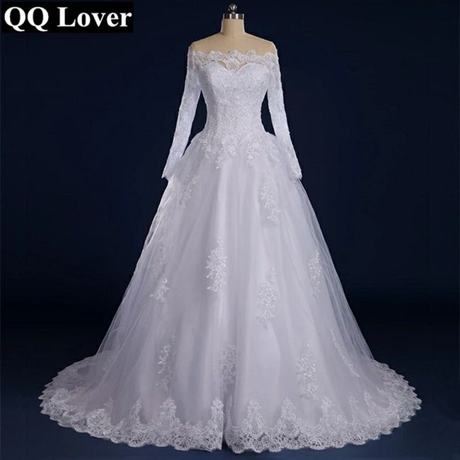  Vestido de noiva no Aliexpress - 1
