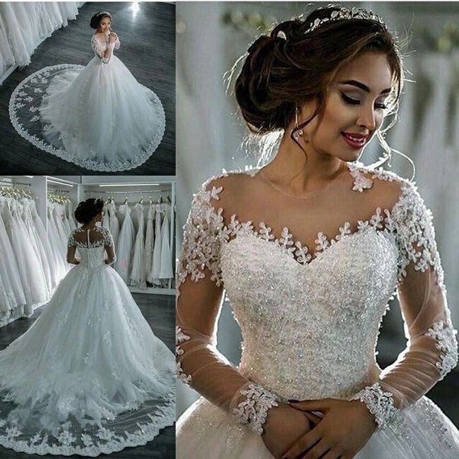  Vestido de noiva no Aliexpress - 3