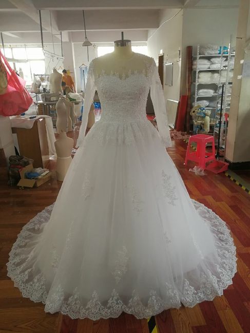  Vestido de noiva no Aliexpress - 4