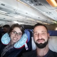Primeira vez de avião