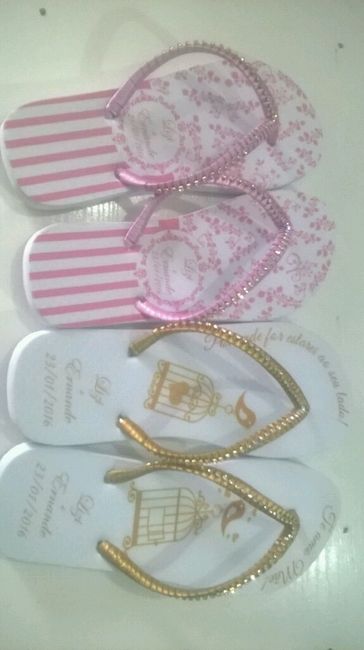 Chinelo dia noiva - vem ver - apaixonada - 1