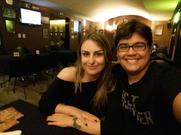 Eu e ele!