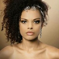 Noiva negra cabelo afro - 1