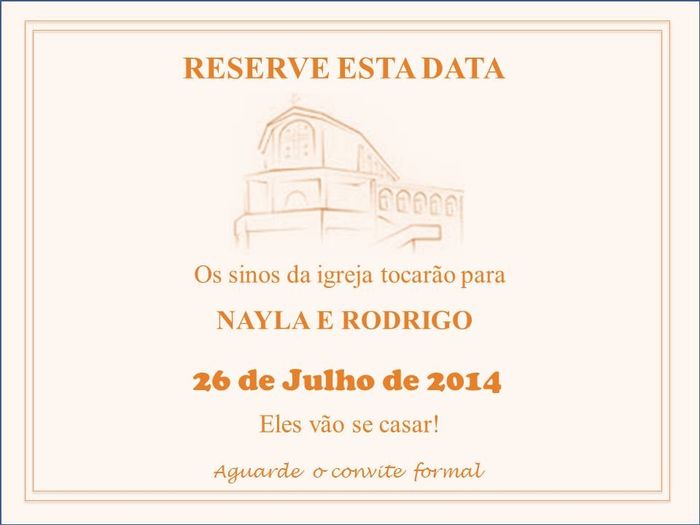 save the date